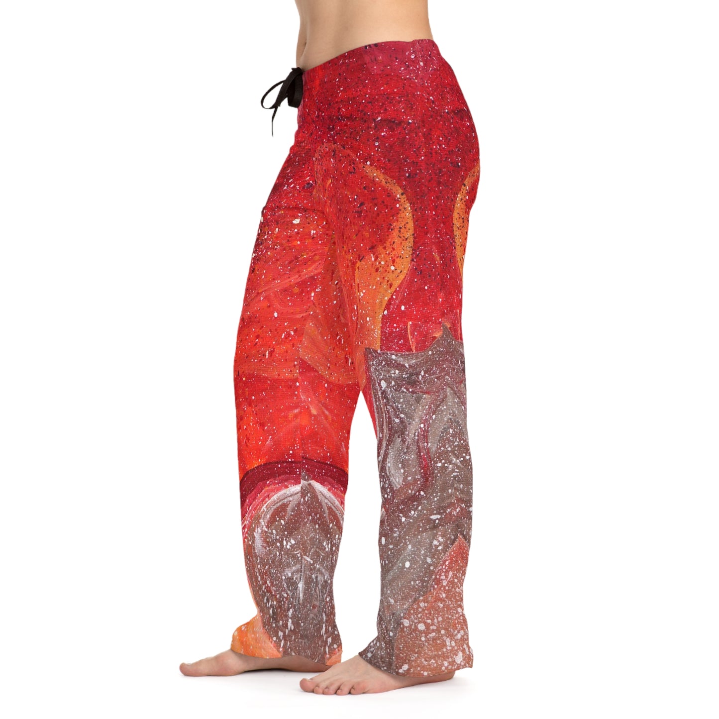 Waves of Creation Painting Women's Pajama Pants