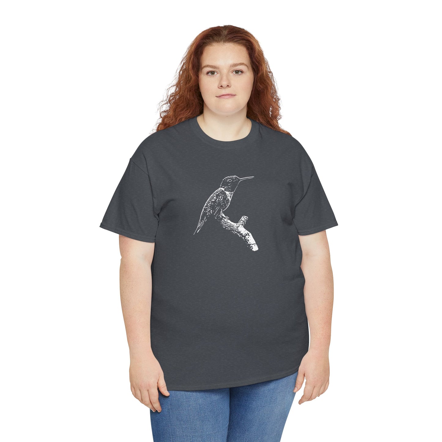 Hummingbird Adult 100% Cotton T-Shirt (Multicolors)