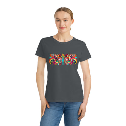 Butterfly Symmetry Organic Cotton Women's T-Shirt