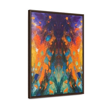 Dog Star Rises Framed Canvas Print