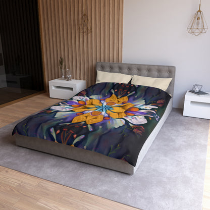 Flower Alchemy Woven Duvet Cover