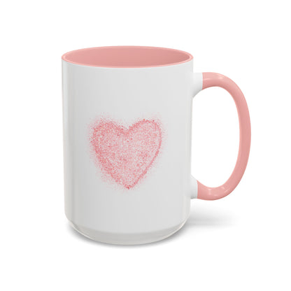 Insufferable STFU Pink Heart Ceramic Mug (11, 15oz)
