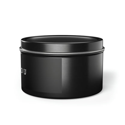 Fuck You Candle in Minimalist Black Steel Tin (2 sizes)