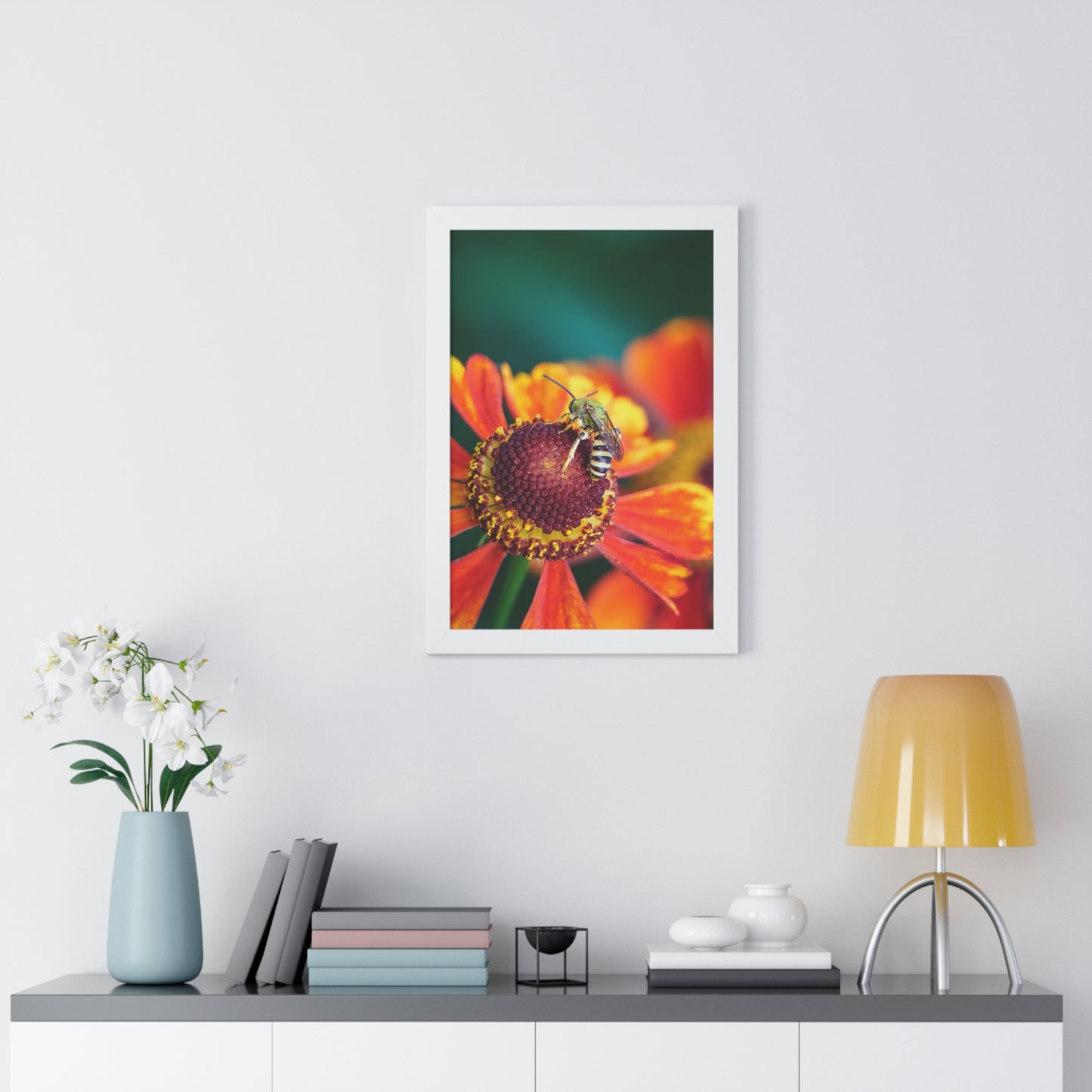 Fashionable Sweat Bee Framed Matte Print