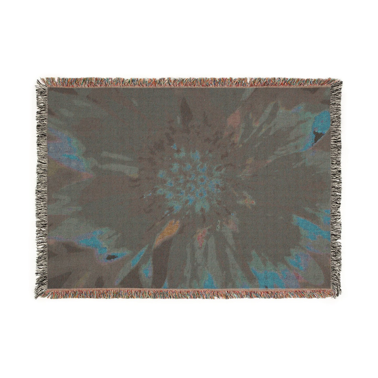 Cosmos Flower 100% Cotton Woven Blanket (3 sizes) | Made In USA