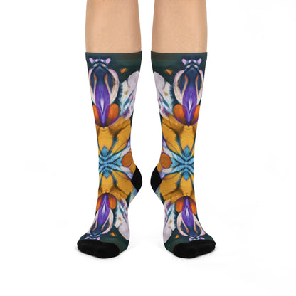 Flower Alchemy Crew Socks