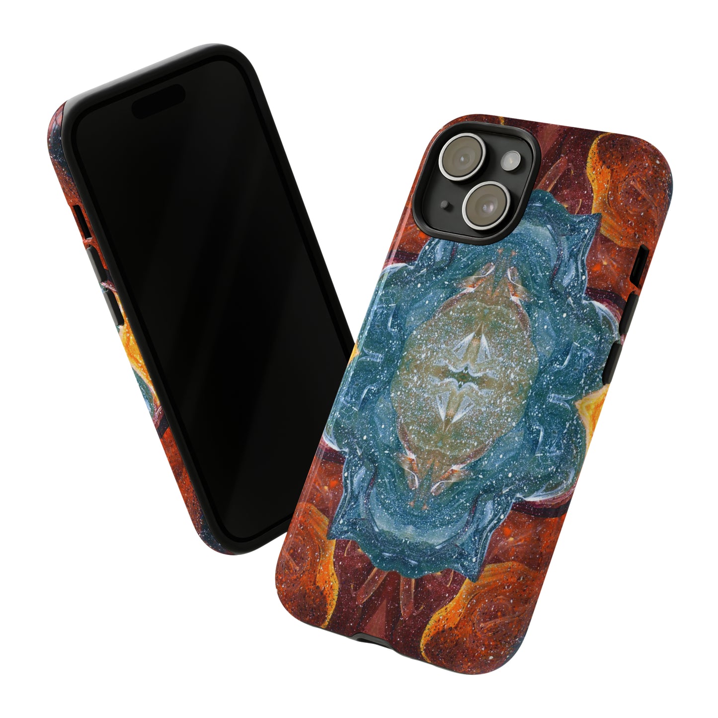 Cosmic Cell Division Tough Phone Case for iPhone, Samsung, Pixel