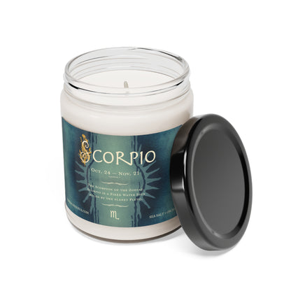 Scorpio Zodiac Vibes 9oz Soy Candle, 5 scents