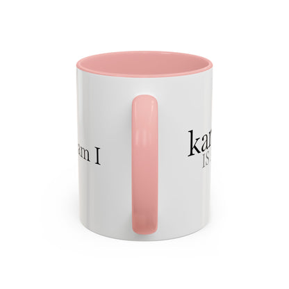 Spicy Karma Colorful Handle Ceramic Mug (11, 15oz)