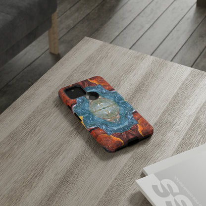 Cosmic Cell Division Tough Phone Case for iPhone, Samsung, Pixel