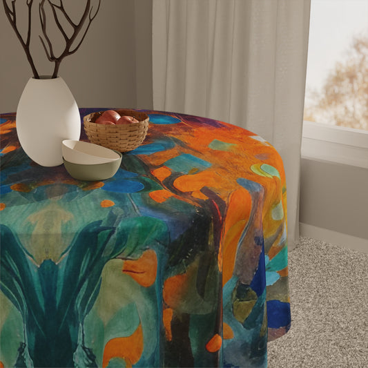 Dog Star Rises 55-inch Square Tablecloth