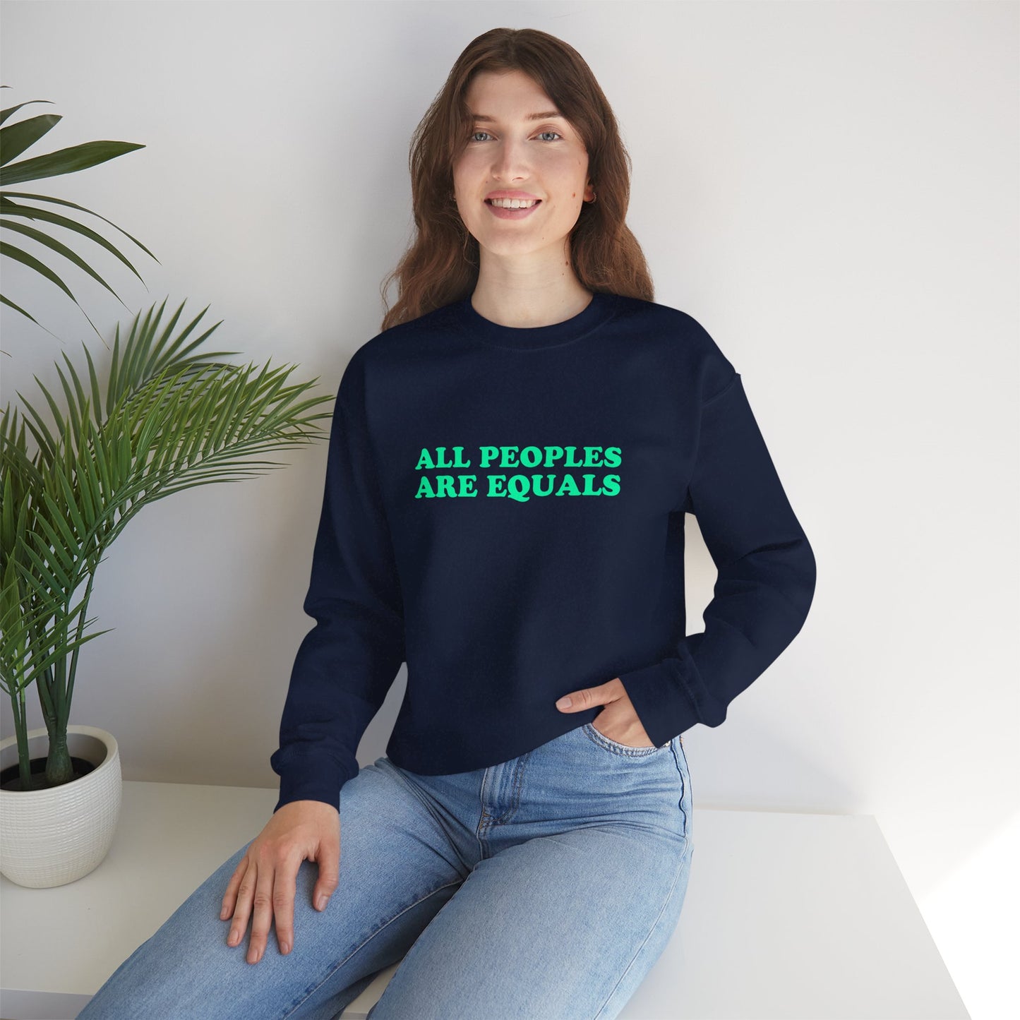 All Peoples Are Equals Adult Sweatshirt (multicolors)