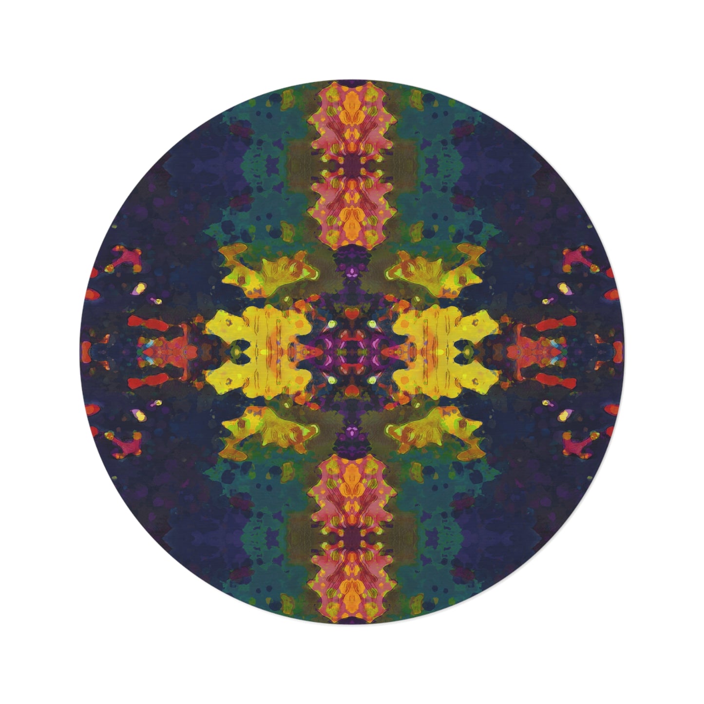 Equinox Symmetry Round Rug