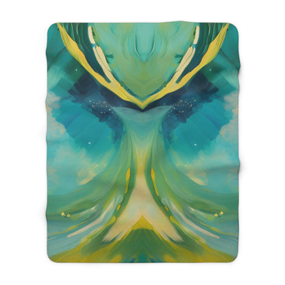 Oceanids Sherpa Fleece Blanket