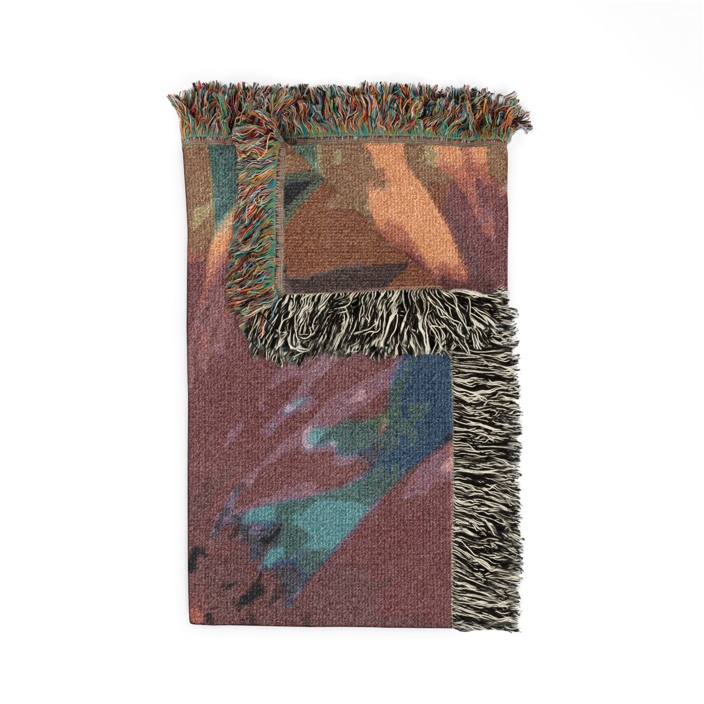 Cosmos Flower 100% Cotton Woven Blanket (3 sizes) | Made In USA