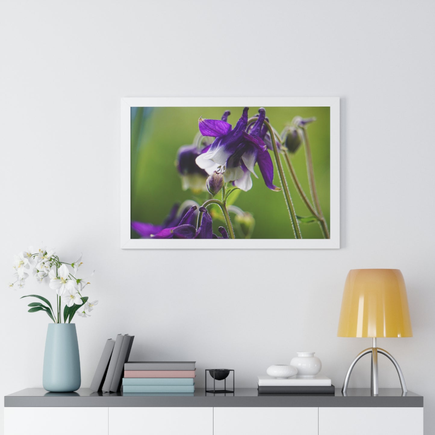 Spring Blooms Framed Matte Print