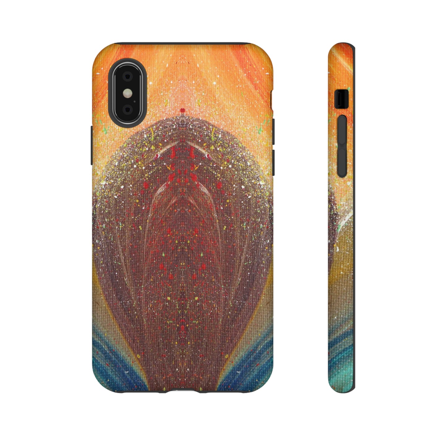 Flow of Magnetism Tough Phone Case for iPhone, Samsung, Pixel