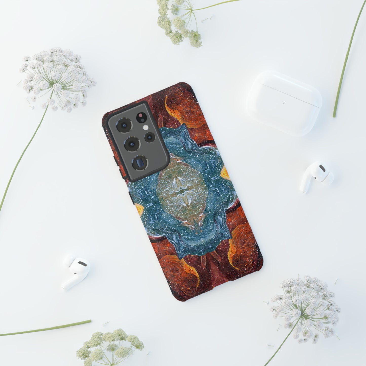 Cosmic Cell Division Tough Phone Case for iPhone, Samsung, Pixel