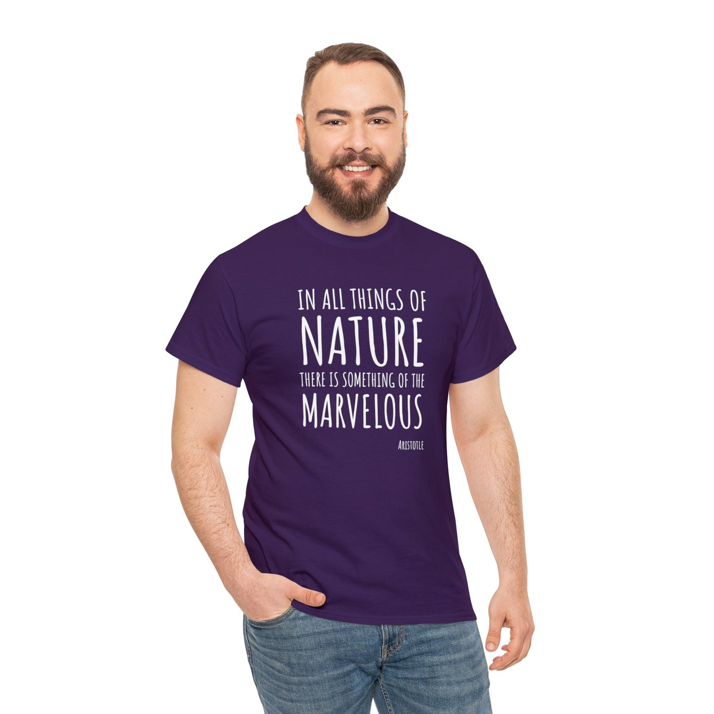 Marvelous Nature Adult 100% Cotton T-Shirt