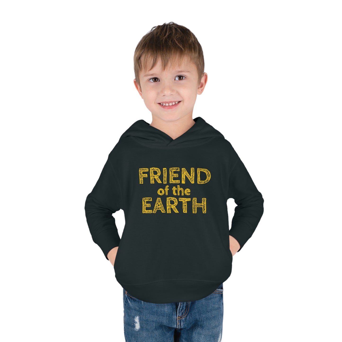 Friend of the Earth Toddler Fleece Hoodie 2T-6T (multicolors)