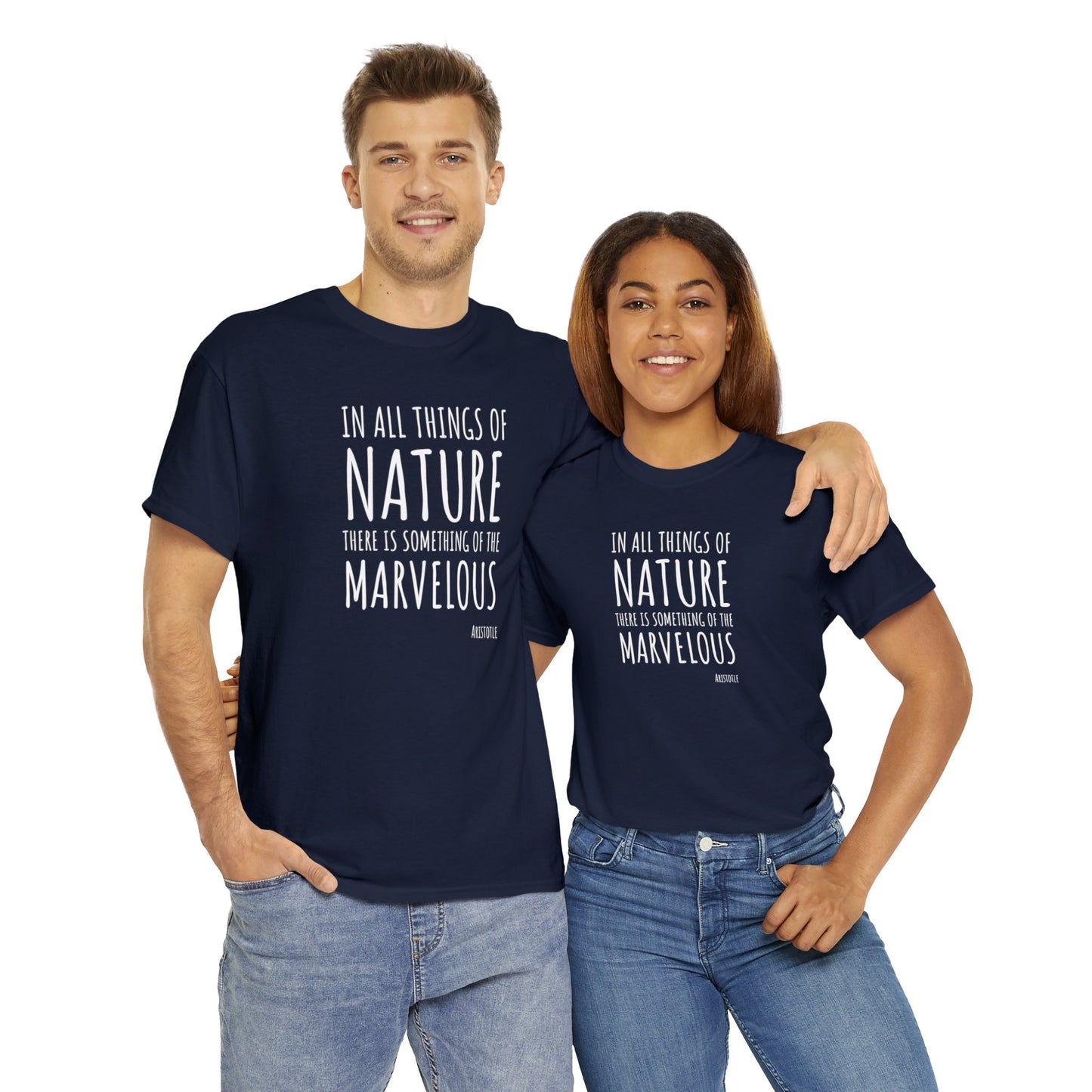 Marvelous Nature Adult 100% Cotton T-Shirt