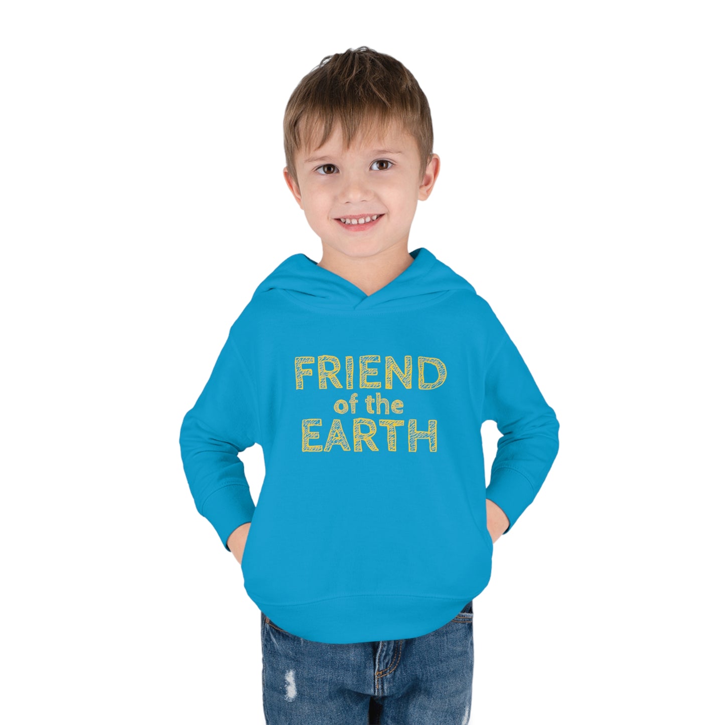 Friend of the Earth Toddler Fleece Hoodie 2T-6T (multicolors)