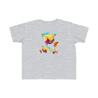 Happiness is a Painted Fish Toddler T-Shirt 2T-6T (multicolors)