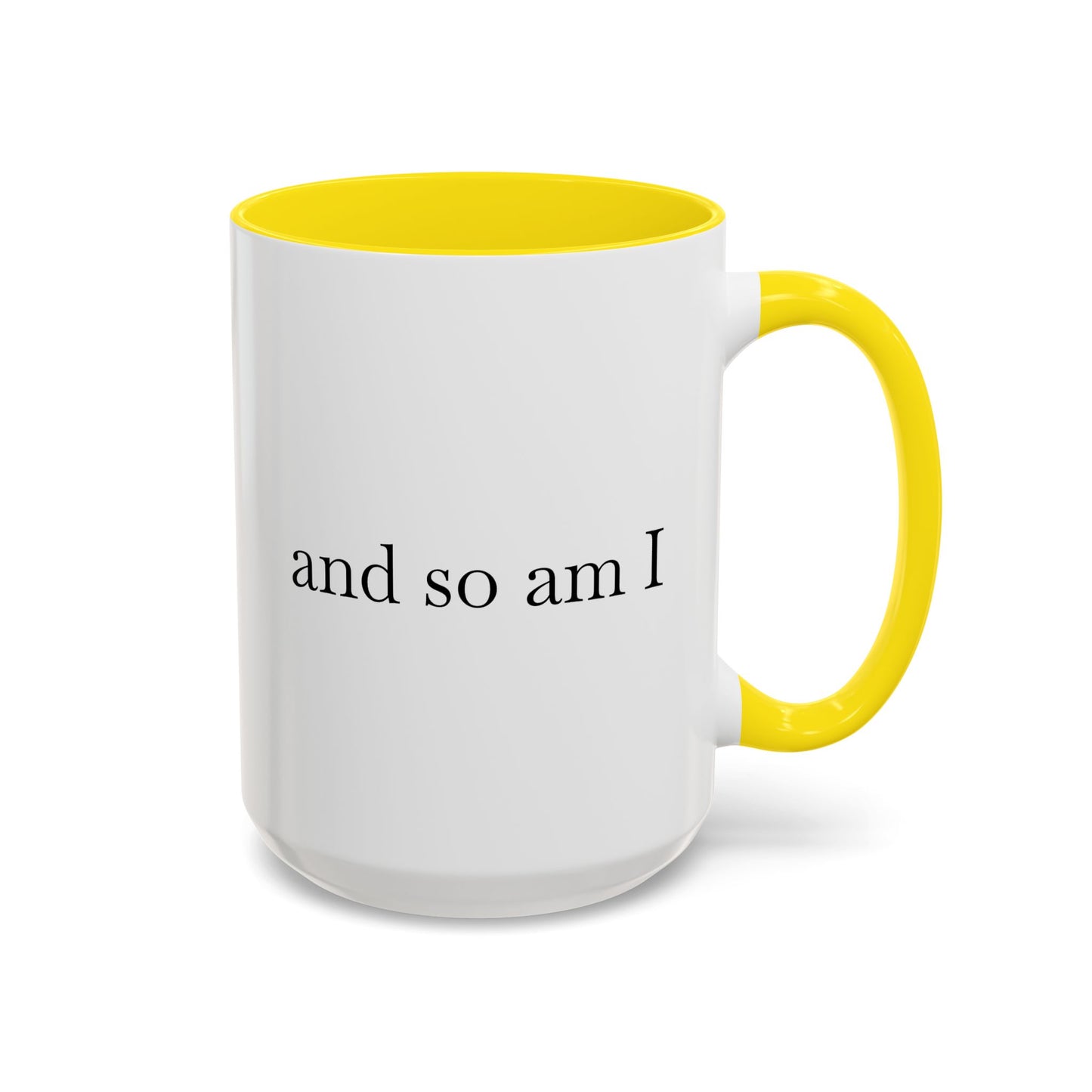 Spicy Karma Colorful Handle Ceramic Mug (11, 15oz)