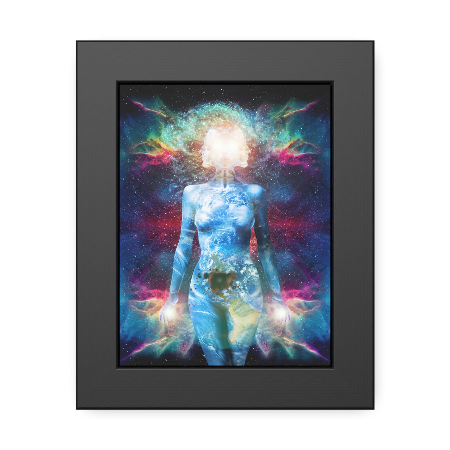 21st Century Gaia Framed Print | Surreal Art