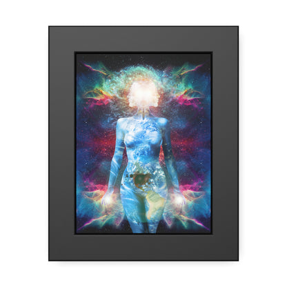 21st Century Gaia Framed Print | Surreal Art