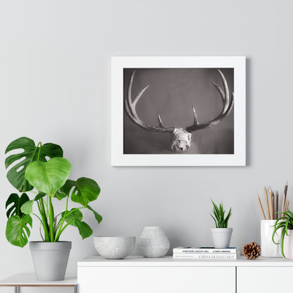 Ghosts of Deers Past Framed Matte Print