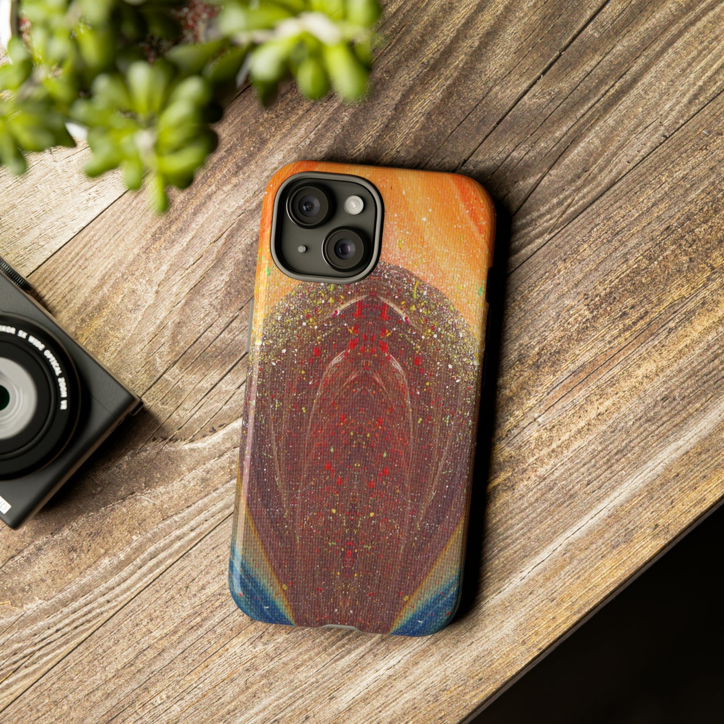 Flow of Magnetism Tough Phone Case for iPhone, Samsung, Pixel