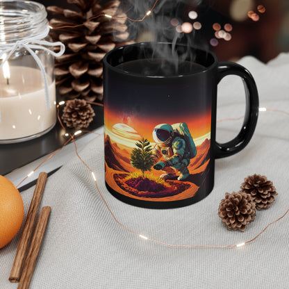 A Promethean Fable 11oz Black Mug