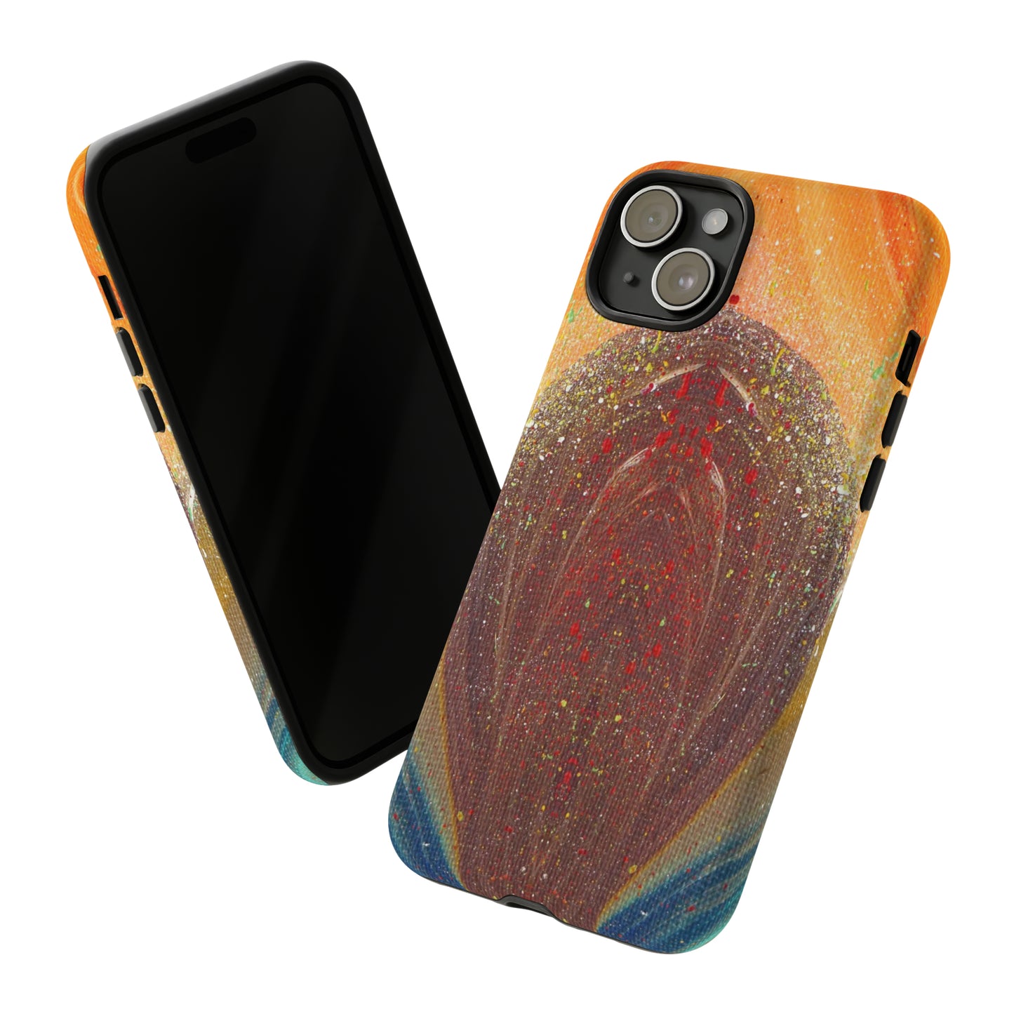 Flow of Magnetism Tough Phone Case for iPhone, Samsung, Pixel