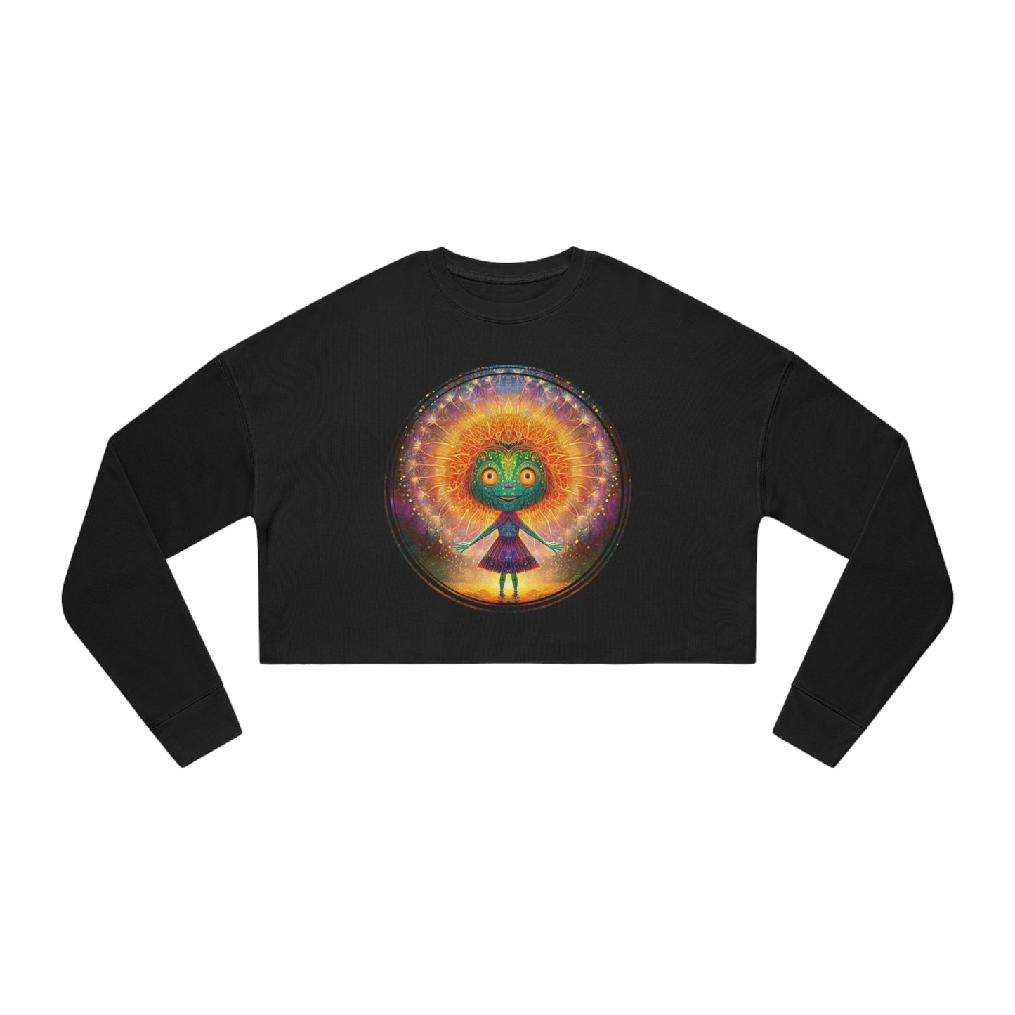 Dandelion Queen Women's Cropped Sweatshirt