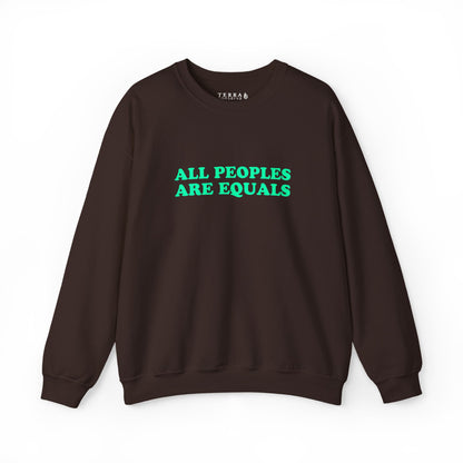 All Peoples Are Equals Adult Sweatshirt (multicolors)