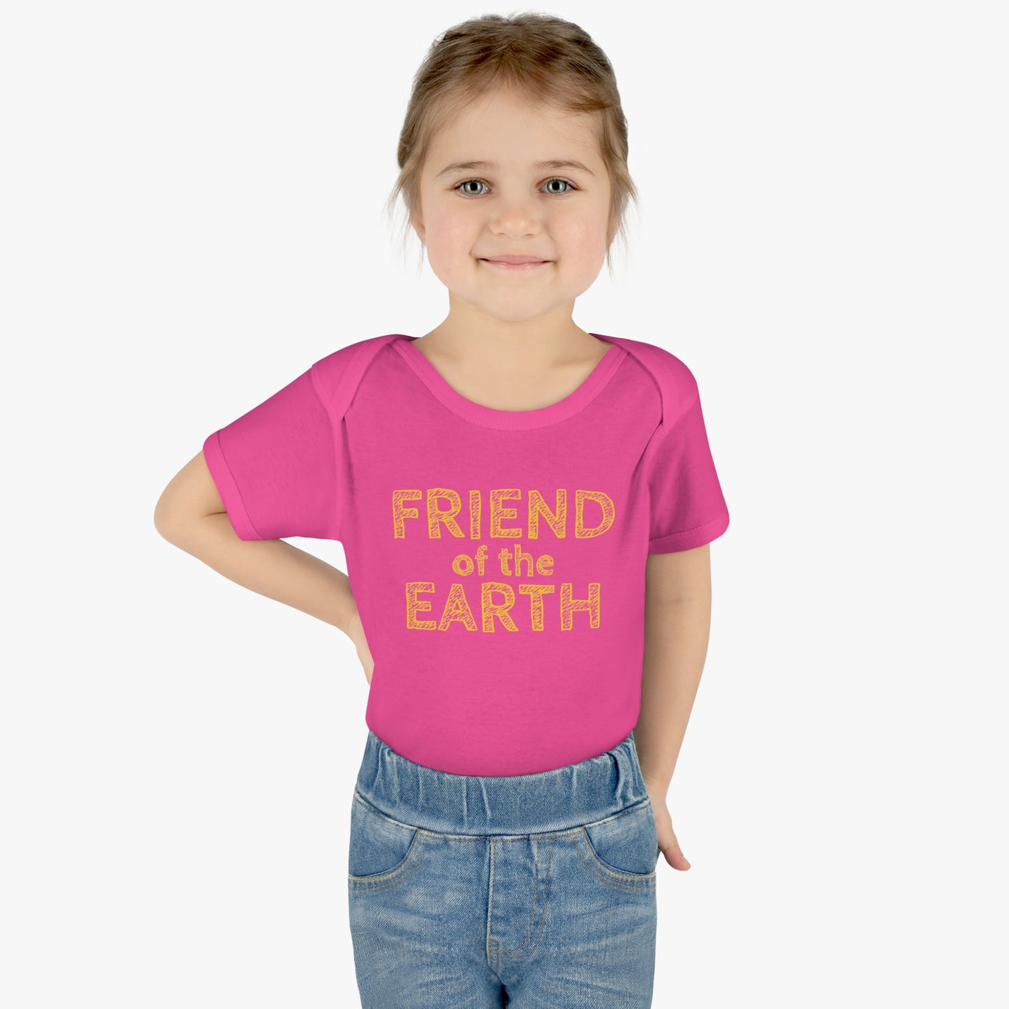 Friend of the Earth Baby Onesie 6M-18M (multicolors)