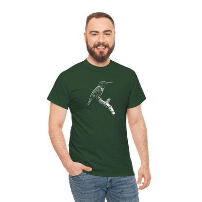Hummingbird Adult 100% Cotton T-Shirt (Multicolors)