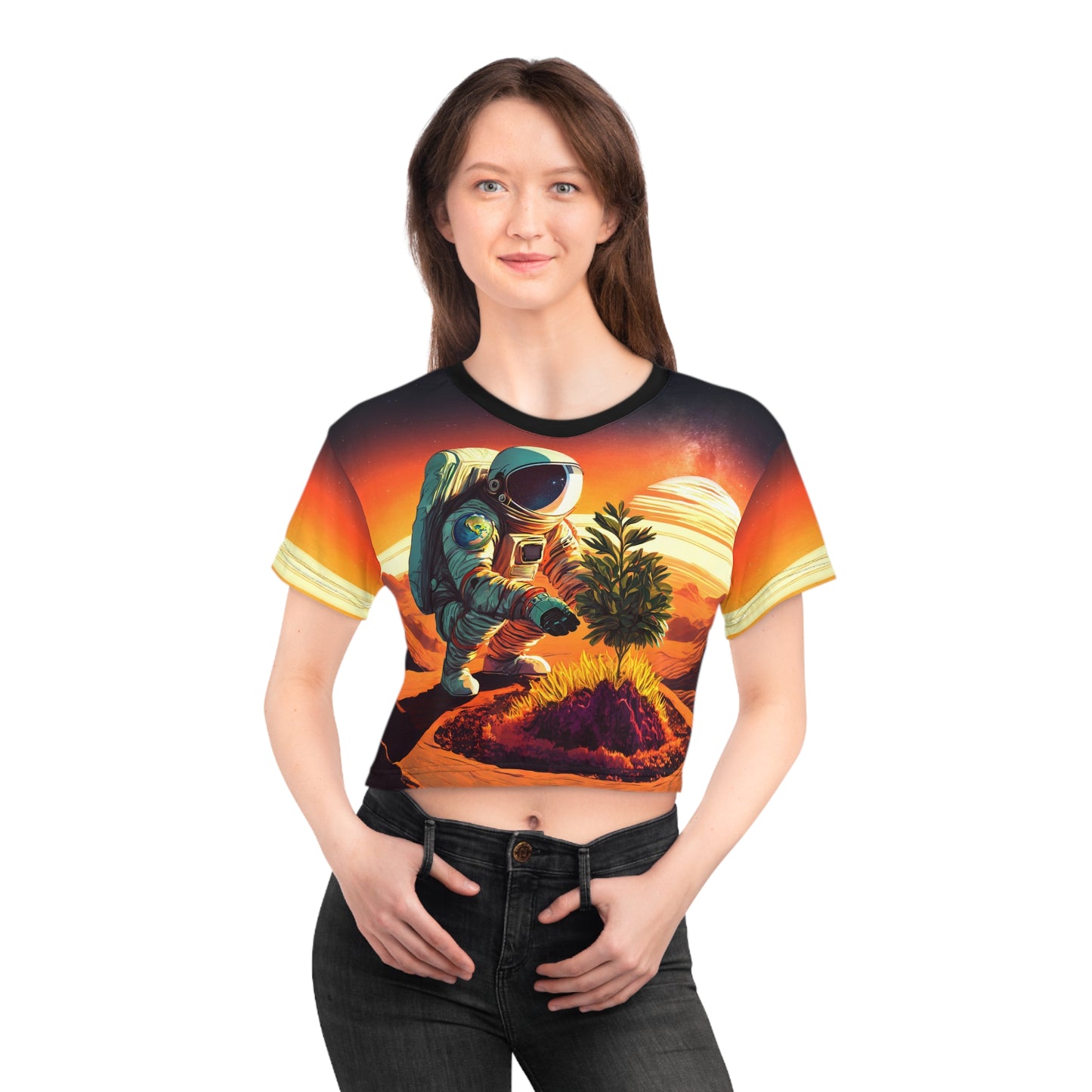 A Promethean Fable Cropped Tee