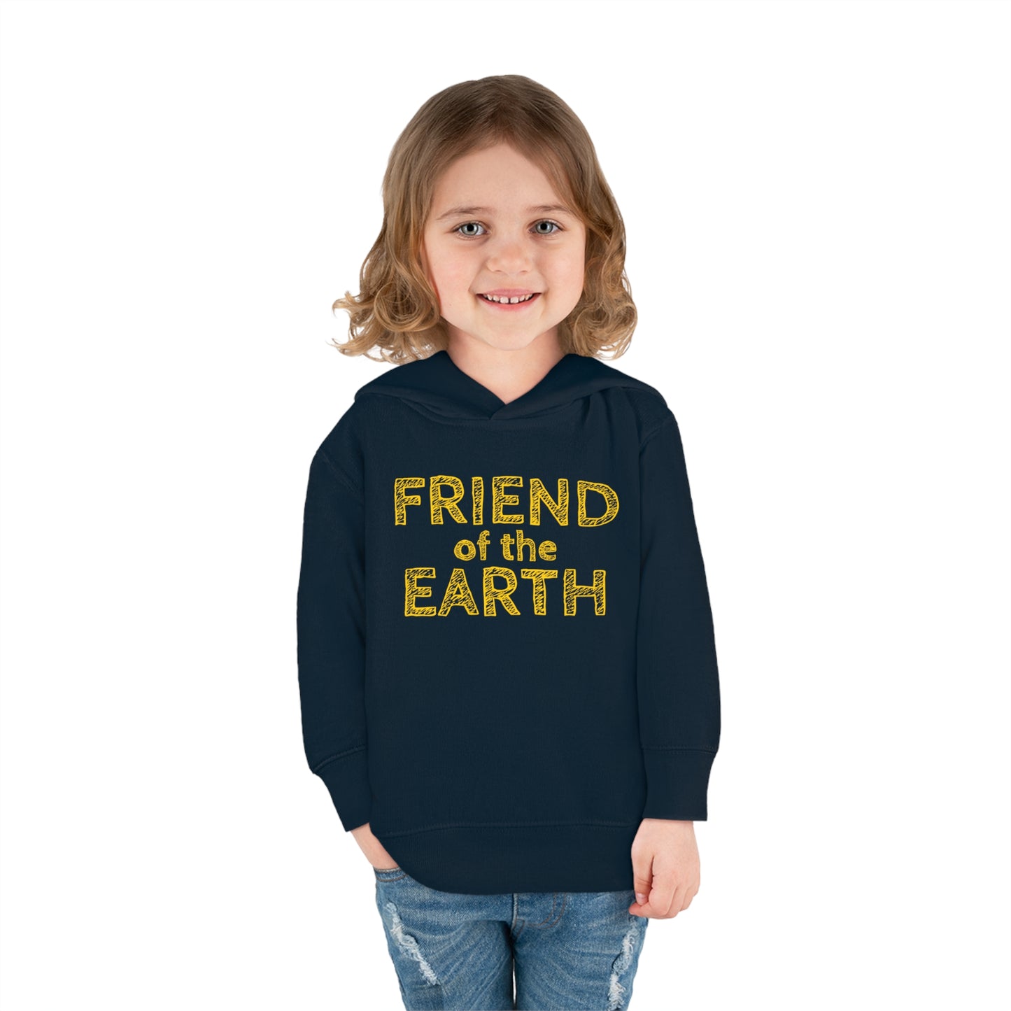 Friend of the Earth Toddler Fleece Hoodie 2T-6T (multicolors)