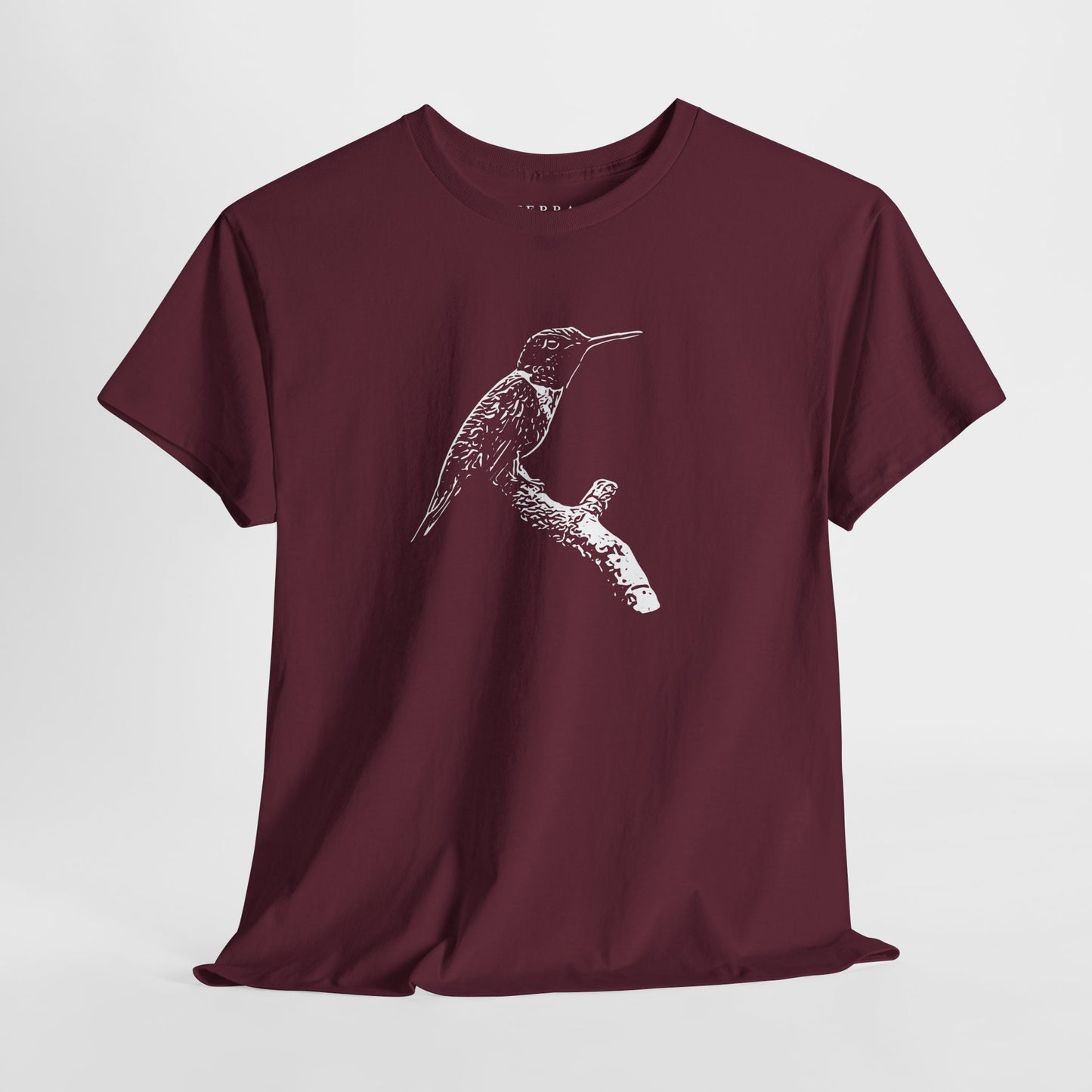 Hummingbird Adult 100% Cotton T-Shirt (Multicolors)