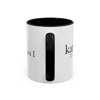 Spicy Karma Colorful Handle Ceramic Mug (11, 15oz)
