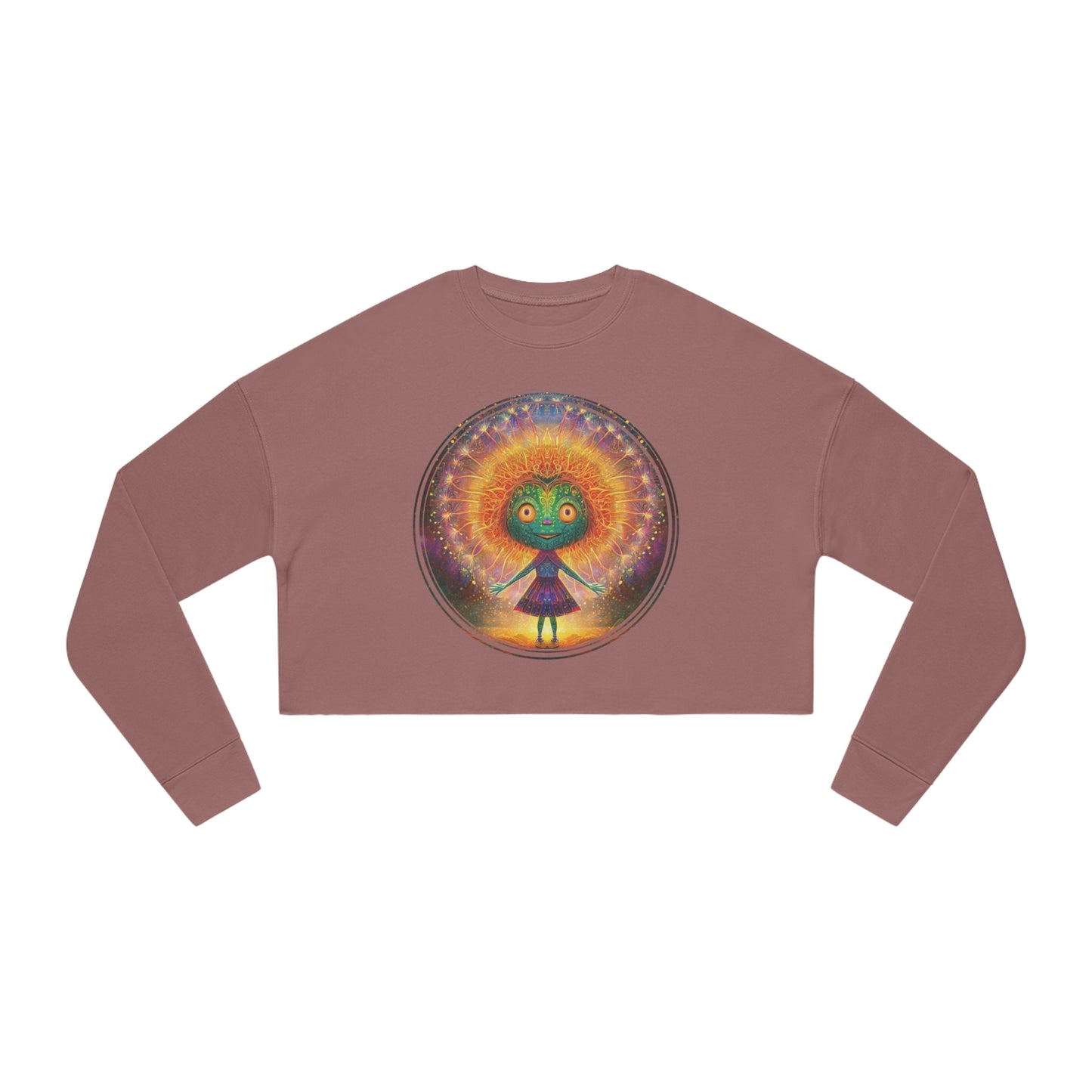 Dandelion Queen Women's Cropped Sweatshirt