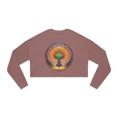 Dandelion Queen Women's Cropped Sweatshirt