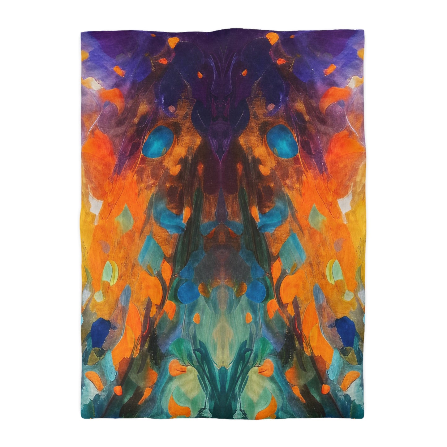 Dog Star Rises Woven Duvet Cover