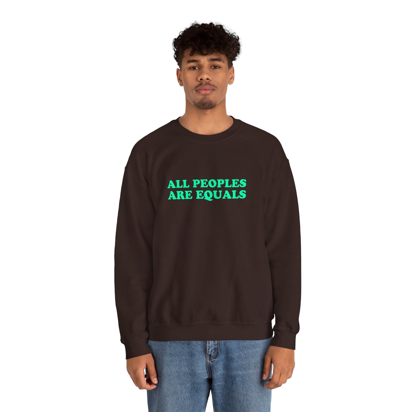 All Peoples Are Equals Adult Sweatshirt (multicolors)