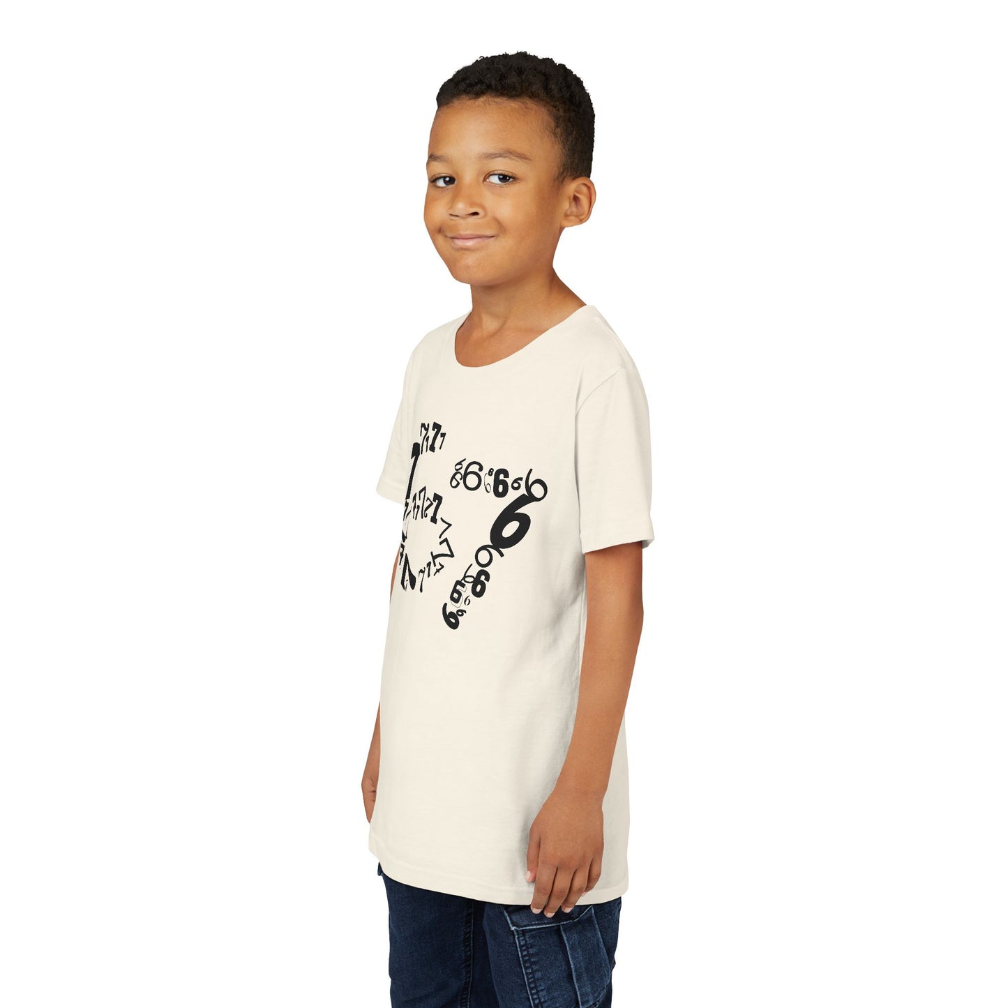 6-7 Meme Illusion Short Sleeve Kids' T-Shirt (multicolors)