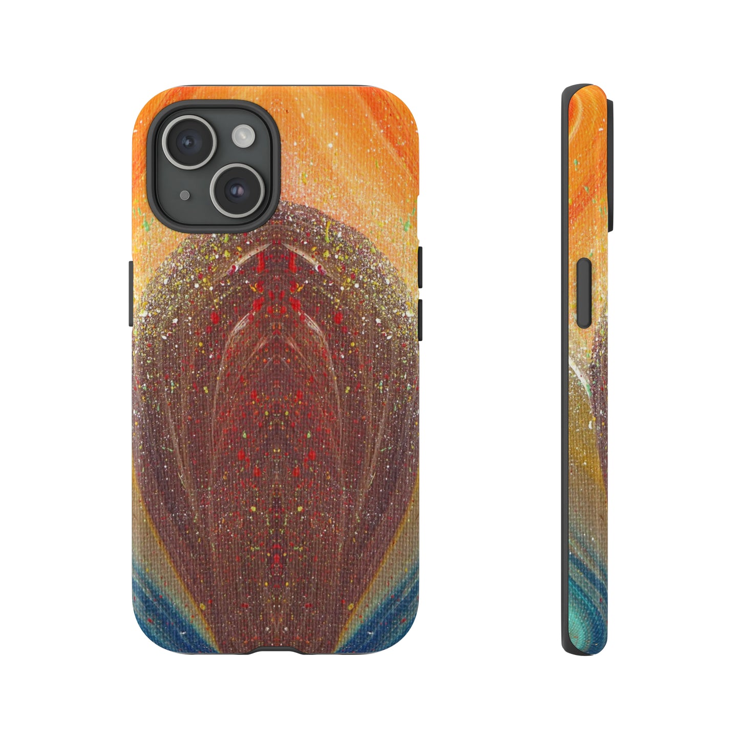 Flow of Magnetism Tough Phone Case for iPhone, Samsung, Pixel