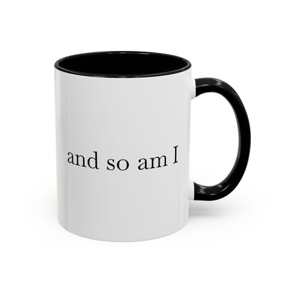 Spicy Karma Colorful Handle Ceramic Mug (11, 15oz)