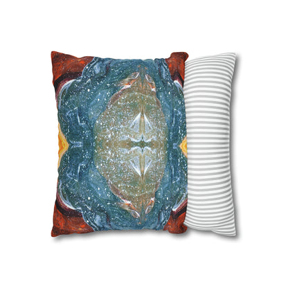 Cosmic Cell Division Faux Suede Throw Pillow Case (multi sizes)